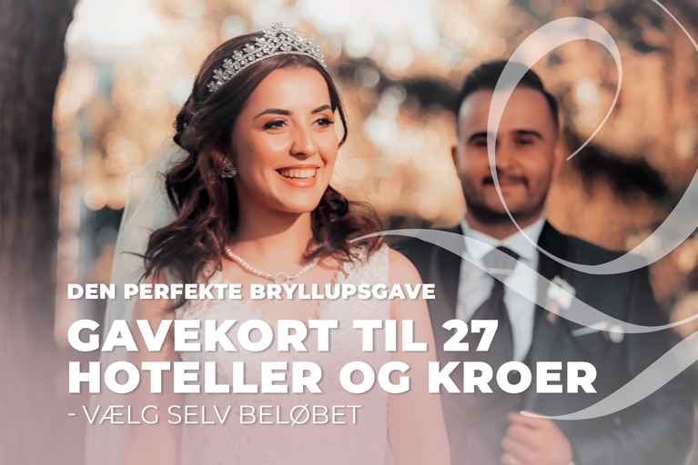 Gavekort til valgfrit hotel